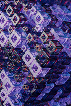 Abstract cubes