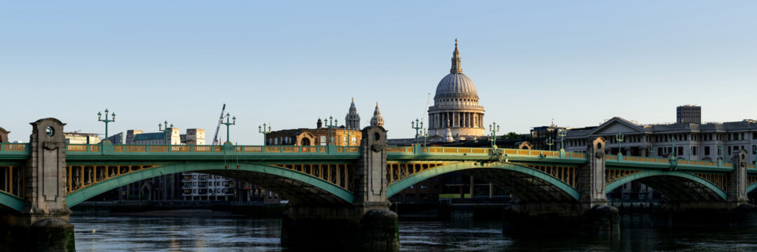 St Pauls Southwark Bridge London