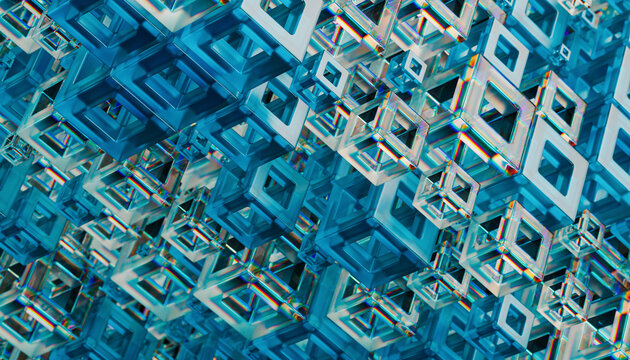 Abstract cubes