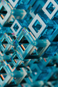 Abstract cubes