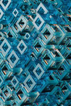 Abstract cubes