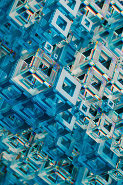 Abstract cubes
