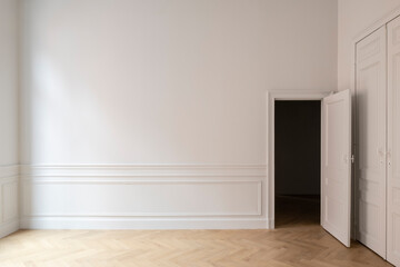 open door in mansion