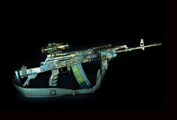 AK 47 gun Kalashnikov