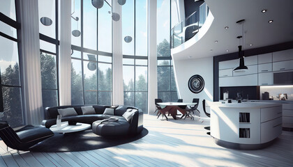 Futuristic Apartment