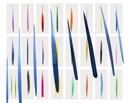 Brushstroke variations