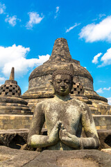 Fototapeta na wymiar Borobudur temple Java