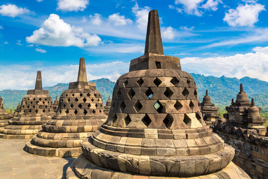Borobudur temple Java