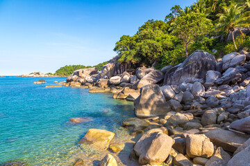 Ao Hin Wong Beach at Koh Tao island