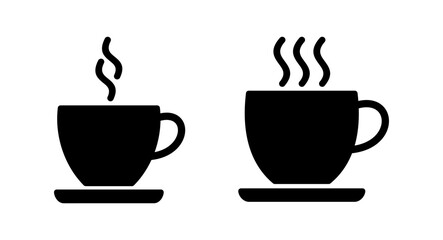 coffee cup icon vector illustration. cup a coffee sign and symbol