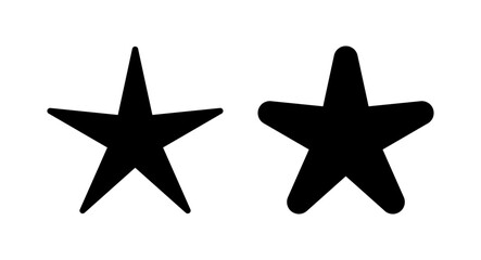 Star Icon vector illustration. rating sign and symbol. favourite star icon