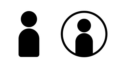 User Icon vector illustration. person sign and symbol. people icon.