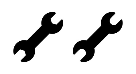 Wrench icon vector illustration. repair icon. tools sign and symbol