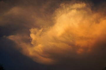 Clouds in Sunset