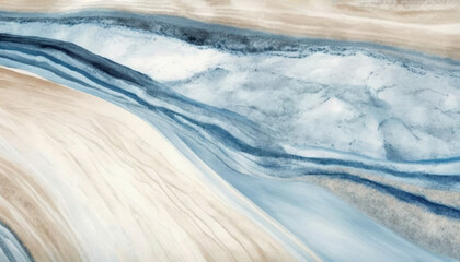 Bright Vibrant Colorful abstract sandstone background with blur and smudges. Generative AI illustration