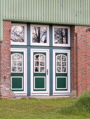 Haustür eines Hauses