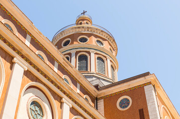 Architectural Sights of The Sanctuary of The “Madonna Nera” of  Tindari in Patti, Messina...