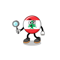 Mascot of lebanon flag searching