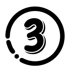 Number Icon Logo