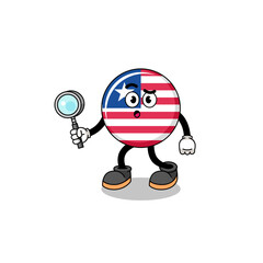 Mascot of liberia flag searching