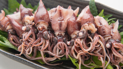 ホタルイカのボイル