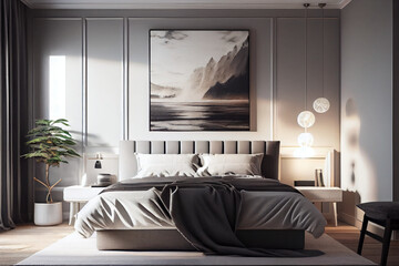 Minimalist Master Bedroom often features a neutral color palette