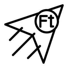 send money line icon