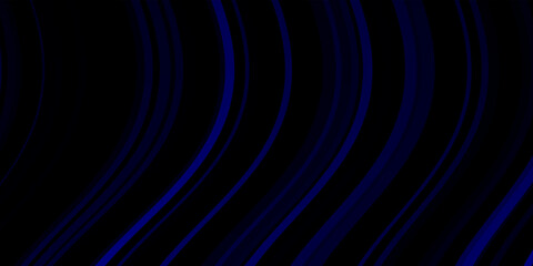 Dark BLUE vector template with curves.