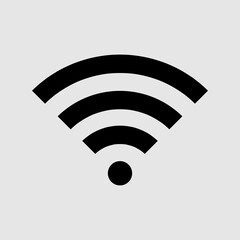 WIFI Icon vector. Simple flat symbol. trendy style illustration on white background..eps
