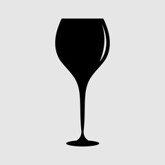Wine glass Icon Vector. trendy style illustration on white background..eps