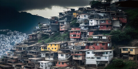 Hillside Favela - Generative Ai