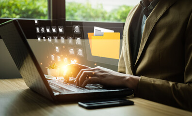 Document Management System (DMS), software to store, organize, track, and manage digital documents. Centralized repository for efficient creation, storage, retrieval, and distribution.