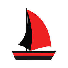 Ship icon vector