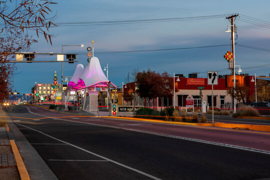 Route 66 in Albuquerque, New Mexico