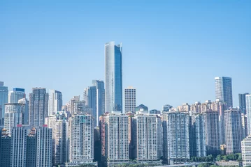 Foto op Plexiglas China Chongqing urban real estate building scenery © WR.LILI