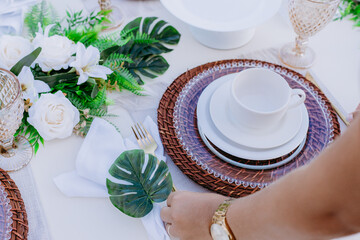 beach wedding picnic
