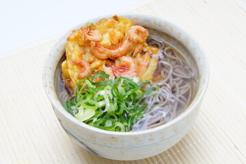 海老天そば　和食