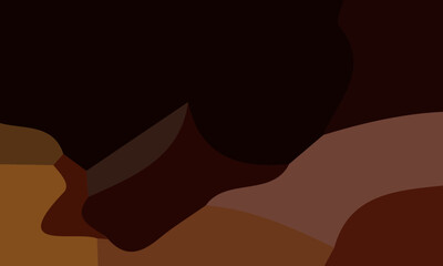 Aesthetic brown abstract background with copy space area. Suitable for poster and banner