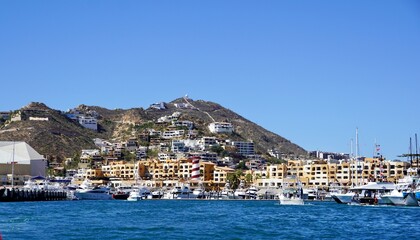 Fototapeta na wymiar Cabo San Lucas Marina, Mexico 