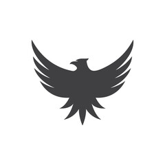 Falcon Eagle Bird Logo Template vector
