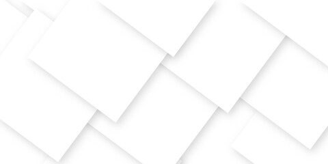 Abstract background with lines white color and vector with geometric design in illustration .soft shadow on neutral light whit textured background.3d architecture pattern design . white paper texture 