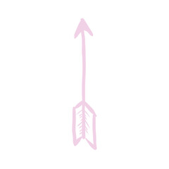 arrow isolated on white