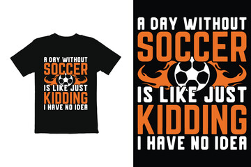 soccer lover t shirt design. t shirt design vector