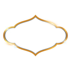 frame light gold ramadhan kareem