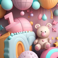 birthday party decoration