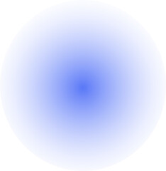 blurry dark blue circle