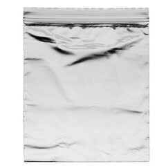 Wrinkled plastic wrap with zipper texture on a transparent background wallpaper. Royalty high-quality free stock photo image of realistic plastic wrap for overlay. Wrinkled plastic surface