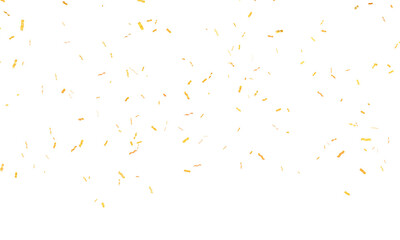 3d gold confetti