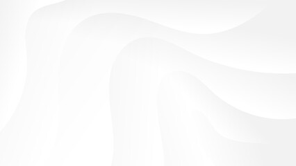 abstract white wavy ripple pattern background. curve line texture for modern graphic design element. website banner and poster or business card decoration
