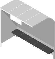 Isometric Residental Illustration Element